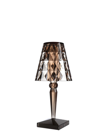 Big Battery Plug Version Lamp Brown
