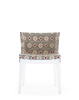 Mademoiselle Rubelli Chair Transparent Cream