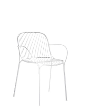 Hiray Small Armchair White