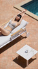 Gandiablasco Timeless Square Auxiliary Table 50x50 cm