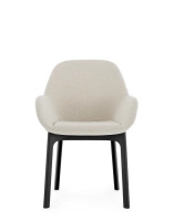 Clap Tissue Shirley Armchair Black White