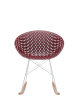 Smatrik Dondolo Chair Plum Chrome Plated