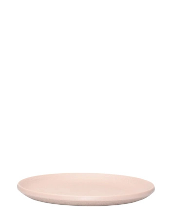 Trama Set of Dessert Plates (4 Pieces) Brick