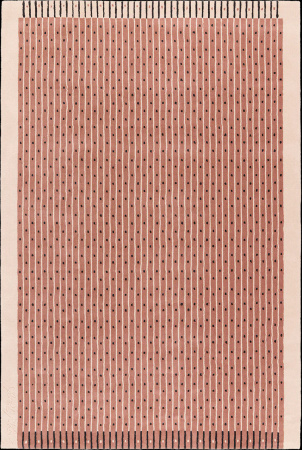 Dywan Toulemonde Bochart Exclamation Bois de rose