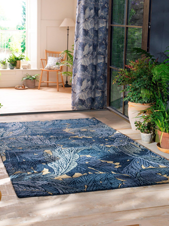 Dywan Morris&Co Acanthus Indigo 427318