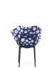 Alice's Flowers Pillow Blue Dots