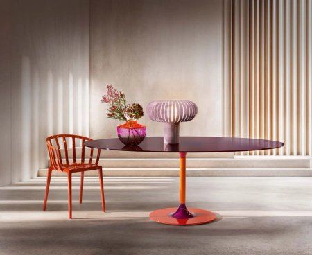 Thierry XXL Round Ø130 cm Table Black