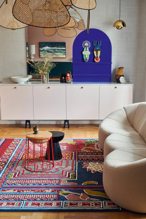 Toulemonde Bochart Baya Rouge carpet