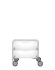 Mobil 2 Drawers With Wheels Dresser White