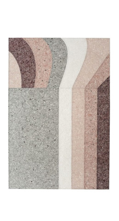 Gan Nuances Curve Burgundy Carpet