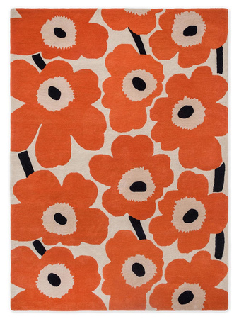 Dywan Marimekko Unikko Orange Red 132403