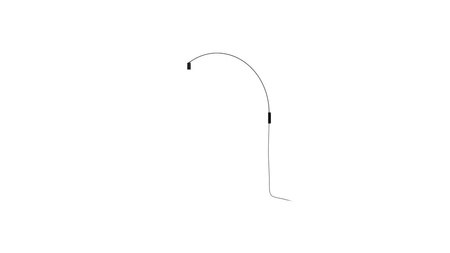 Lampa Ścienna Nemo Fox Czarny