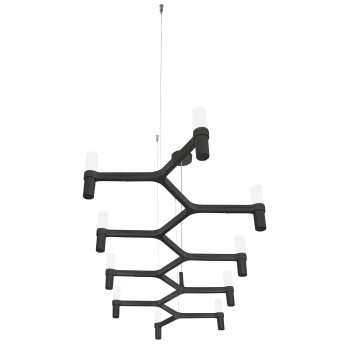 Lampa Wisząca Nemo Crown Plana Linea Czarny