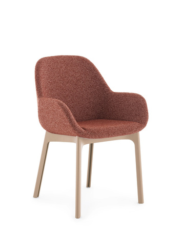 Clap Tissue Shirley Powder Rust Armchair