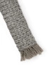 K-Lim Anthracite Carpet with Beige Tassels 240x360