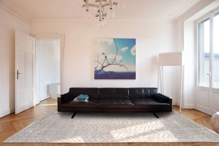 Louis de Poortere Mad Men Central Yellow rug 8928