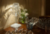 Battery Metal Lamp Gold