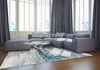 Louis de Poortere Mad Men Griff Bronx Azurite rug 8421