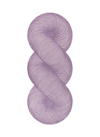 Gan Giro Lilac rug 132 x 324