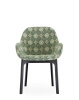 Clap Rubelli Armchair Black Green