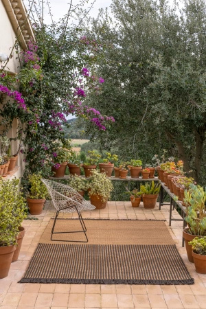 Dywan Nanimarquina Garden Outdoor Black