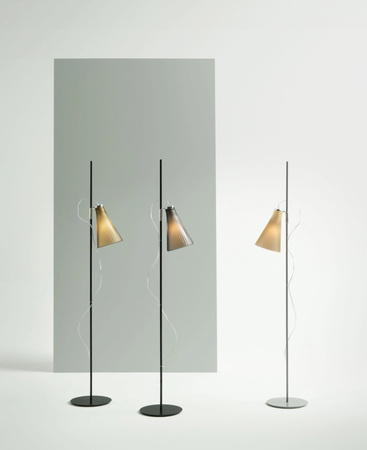 K-Lux Floor Lamp Black - Gray