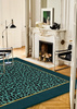 Toulemonde Bochart Fauve Aqua carpet