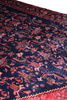 Hamedan Unique Red Wool Carpet 44067 133x219