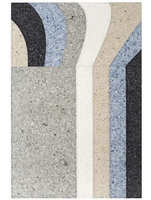 Gan Nuances Curve Volcano rug