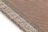 Gan Garden Layers Diagonal Almond-Peach Carpet
