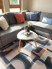 Louis de Poortere Module Carpet Camel Blue 9196