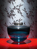 Shibuya Vase Gray Tinted Blue