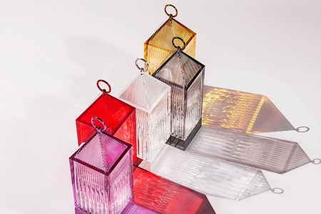 Lantern Table Lamp Purple