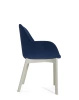 Clap Aquaclean Armchair White Navy Blue