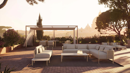 Stół Gandiablasco Solanas Dining 280x110 cm
