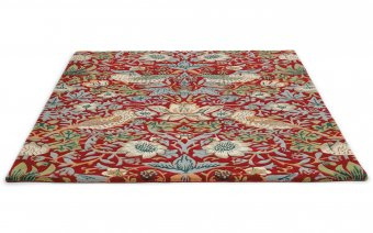 Dywan Morris&Co Strawberry Thief Crimson 27700