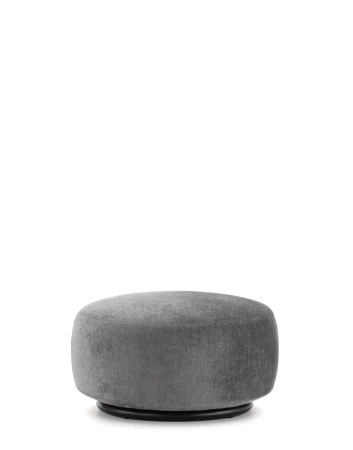 K-Waiting Chenille pouf Grey