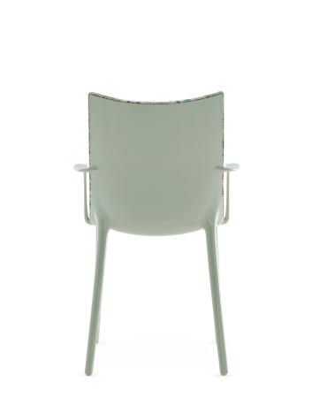 H.H.H. Upholstered Fabric Chair Green Lichen