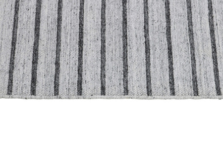 Rezas Nouveau Stripes Silver Dark/Grey Carpet