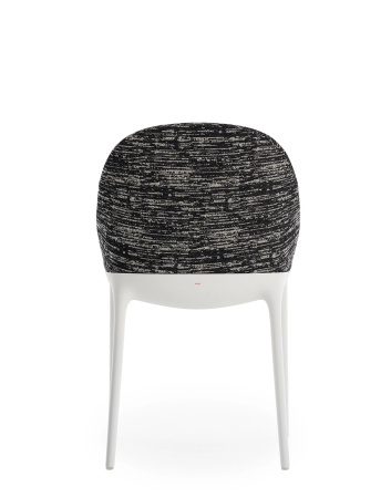 Eleganza Ela Chair White Black