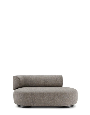 K-Waiting Dormeuse Texture Lounger Gray