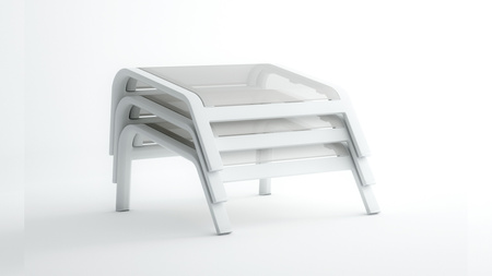 Gandiablasco Stack pouffe
