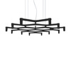 Nemo Crown Plana Mega Black Pendant Lamp
