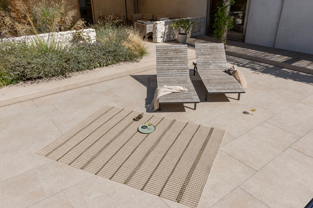 Brink&Campman Zona Stitch Olive Rug 497507