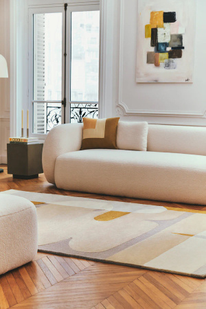 Toulemonde Bochart Sirocco Ocre Carpet