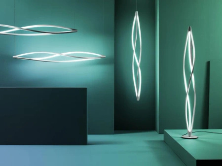 Nemo In The Wind Floor Lamp 2700 K Gray