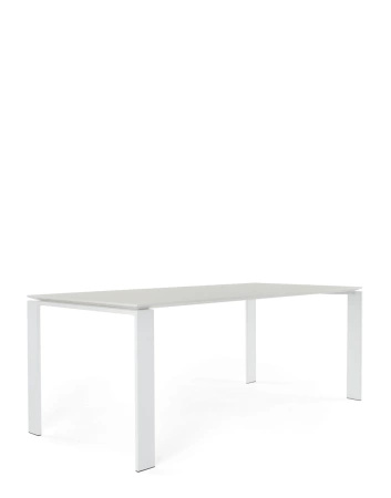 Four Large 190x90 cm Table White