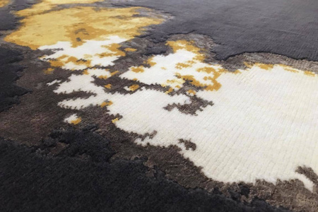 Serge Lesage Behind Amber Gold Carpet