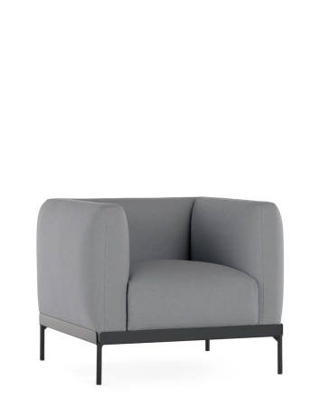 Asia Fotel (Cotone Plain) Szary