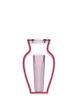 I Shine Pink Vase